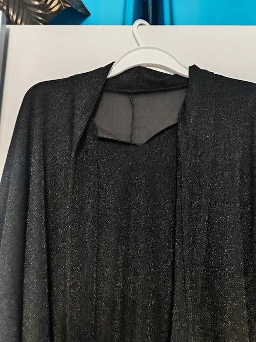Śliczna  tunika elegancka wyszczuplająca błyszcząca  sylwester 54/56