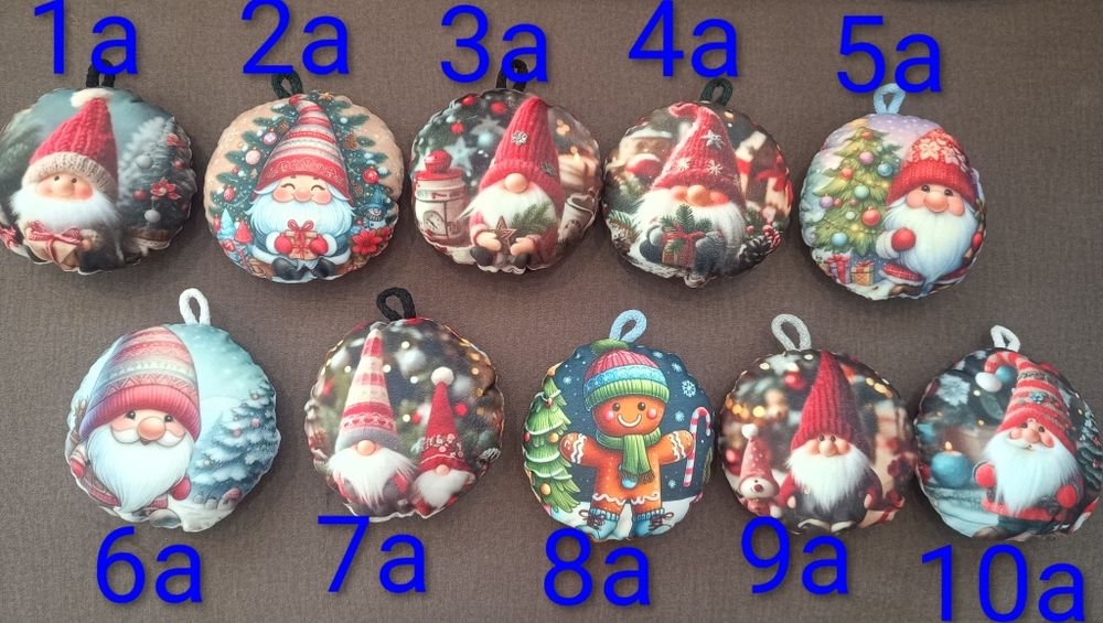 Handmade bombki na choinkę