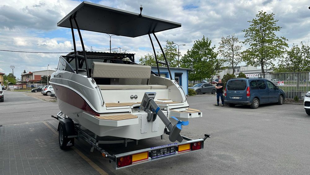 Nowa łódź 100 % ELEKTRYCZNA Texas 596 EPROPULSION 6.0 EVO film youtube