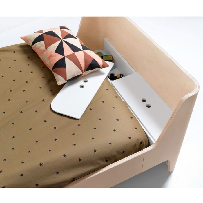 Cama 90x200 em madeira maciça AMPM