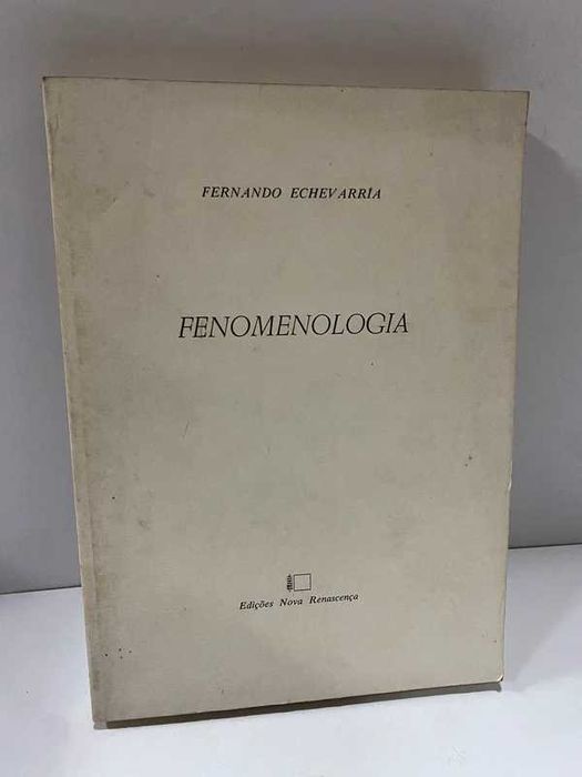 Livro - Fenomenologia