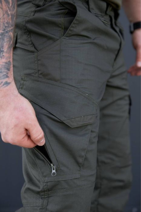 Штани тактичні «Kayman» Military олива ріп стоп