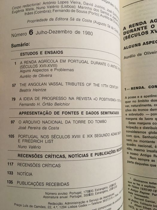 Revista de História Económica e Social
