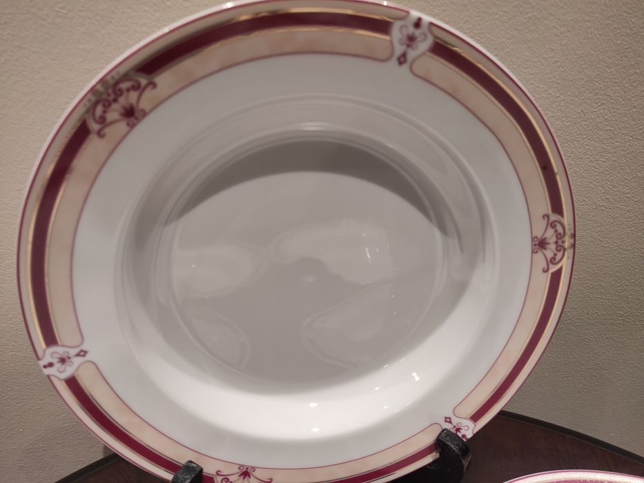 Zestaw pięciu talerzy głębokich porcelana Royal Bawaria