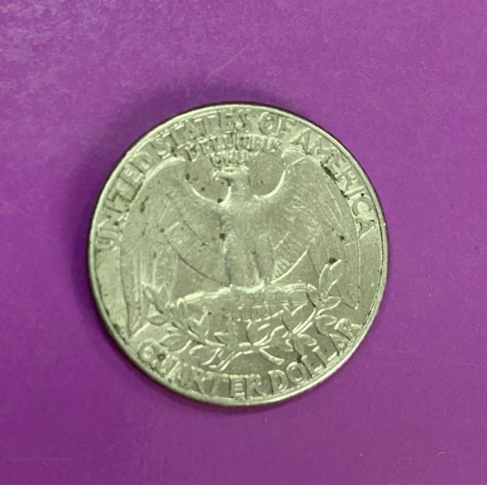 Монета США quarter dollar, 1986р.