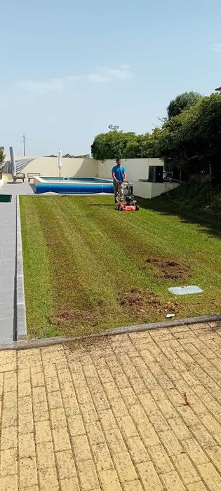 Trabalhos de jardinagem