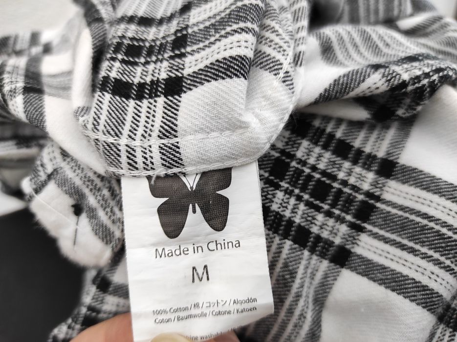 Good for nothing koszula w kratę grubsza bawełna 38 M