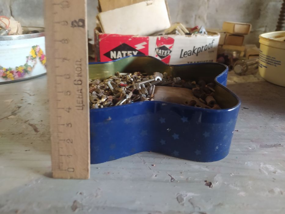 Метизы винты разных размеров от м3