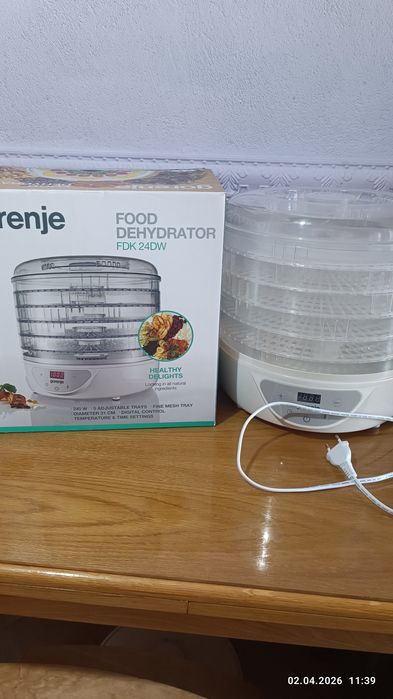 Сушарка для фруктів та овочів Gorenje FDK24DW
