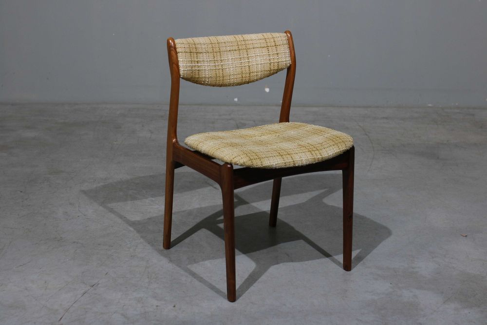 Conjunto de 6 cadeiras Poul Erik Jorgensen em pau santo