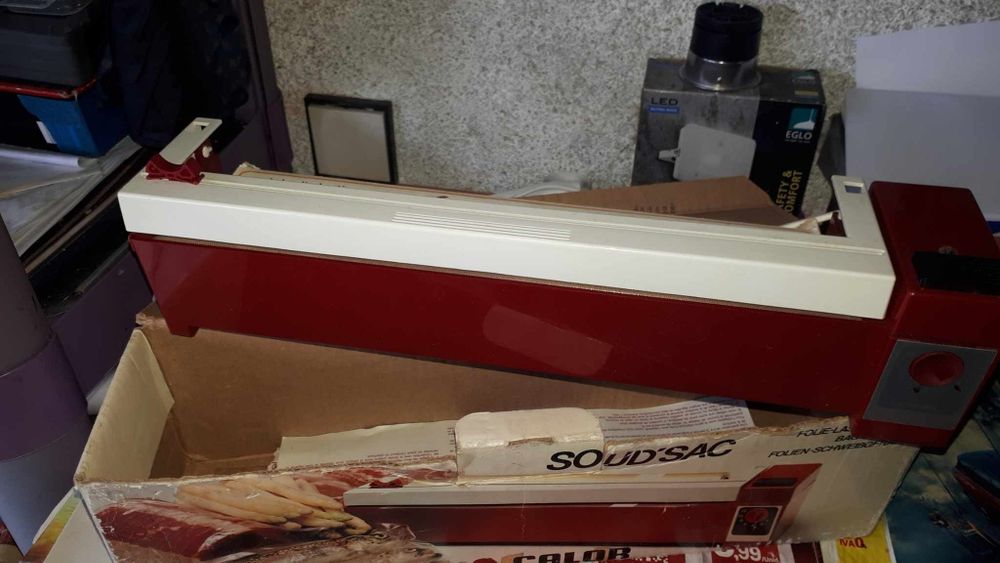Maquina de fechar sacos