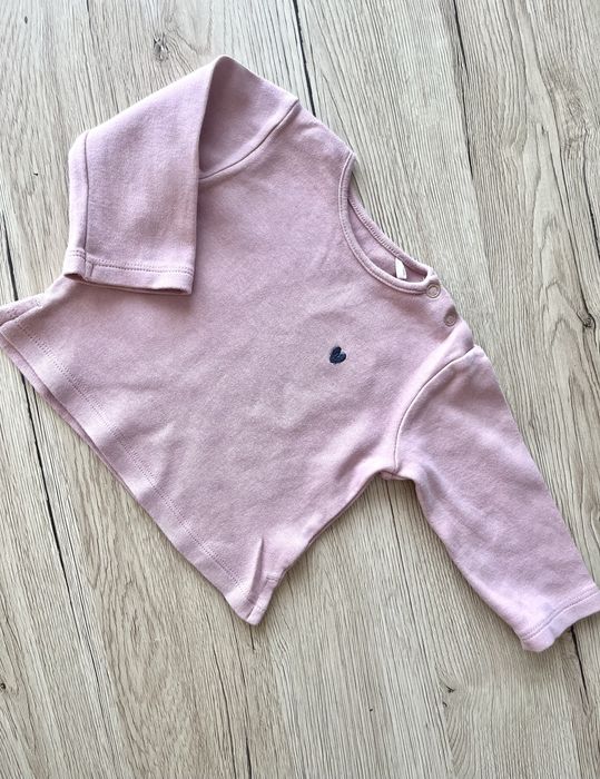 Paka zestaw komplet ubranka niemowlęce dziewczynka proste nowe 62