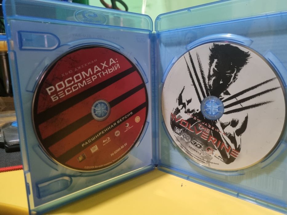 Blu ray Люди Ікс,три частини,ліцензія.