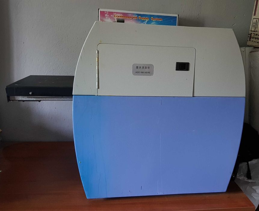 Drukarka DTG druk flatbed + komputer i akcesoria