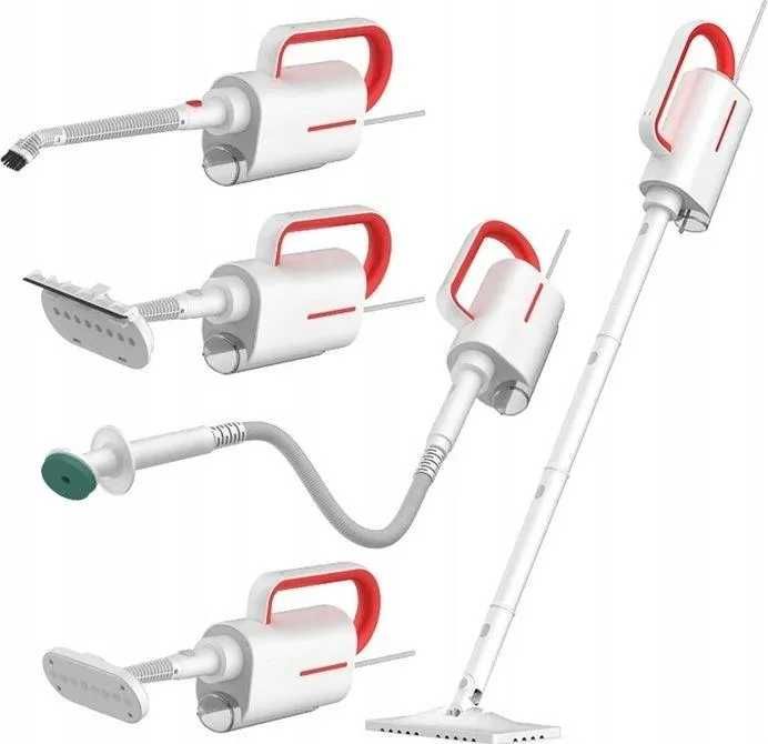 Mop parowy Deerma o mocy 1600 W, pojemność 230 ml,