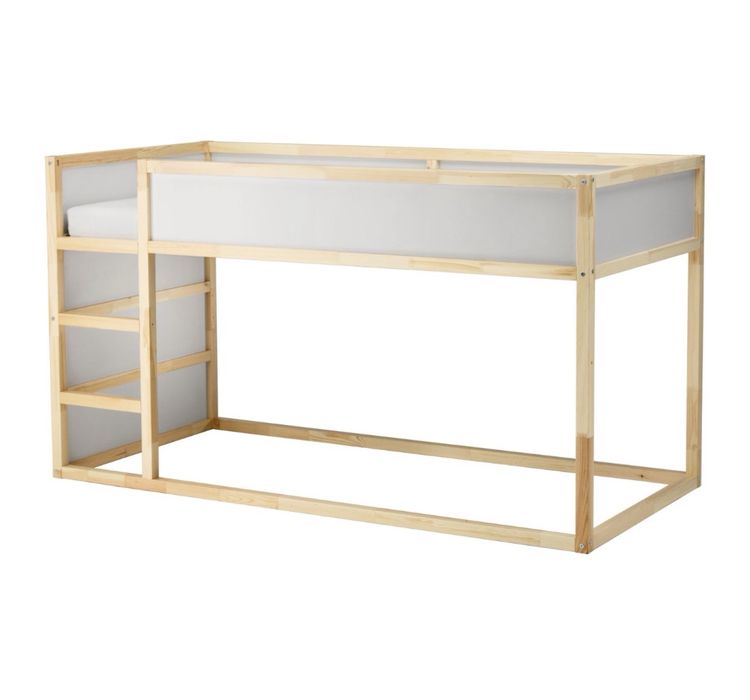 Cama Reversivel Kura IKEA com colchão incluido