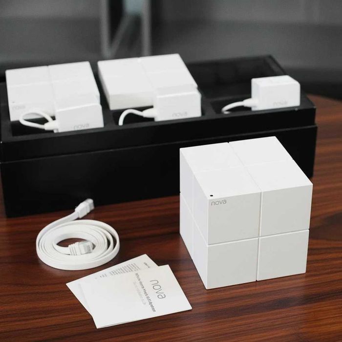 Tenda Nova MW6 Mesh System 3szt - zasięg do 500m² & 90 urządzeń