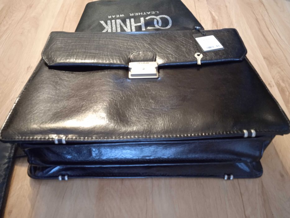 OCHNIK Skórzana teczka męska VB-202-99