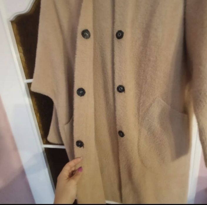 Płaszcz alpaka, elegancki