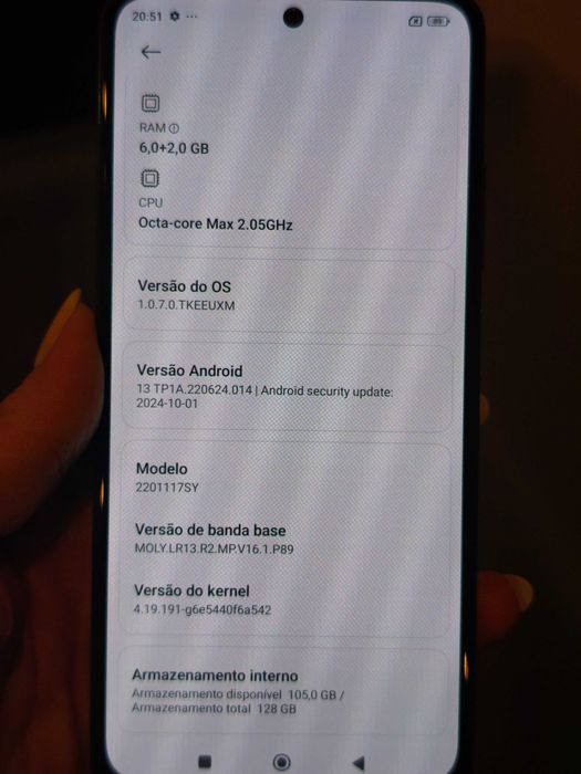 Xiaomi Redmi Note 11s 8GB/128GB Azul