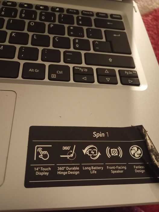 Tablet/Portátil Acer