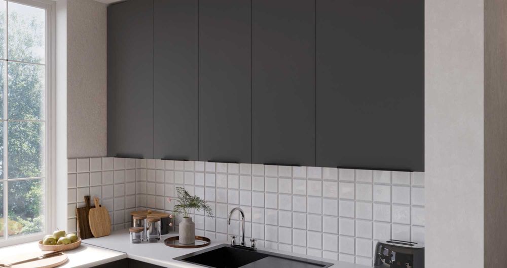 Meble kuchenne narożne 290 cm x230 cm 5 kolorów -kupno na szafki