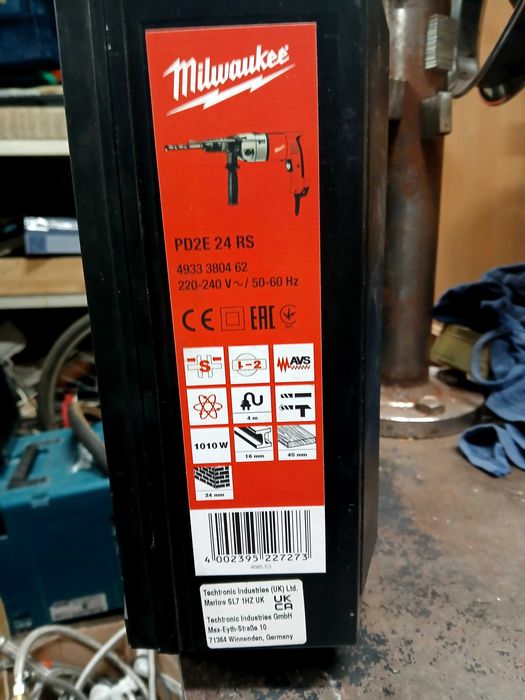 Wiertarka udarowa Milwaukee PD2E 24 RS