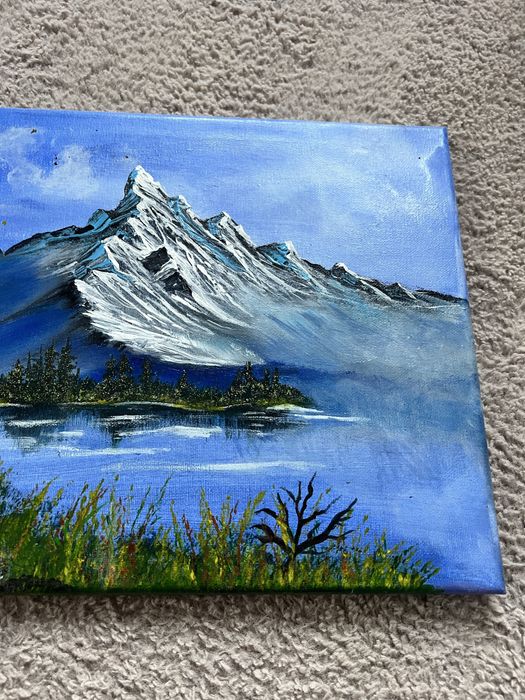 Obraz na płótnie recznie malowany