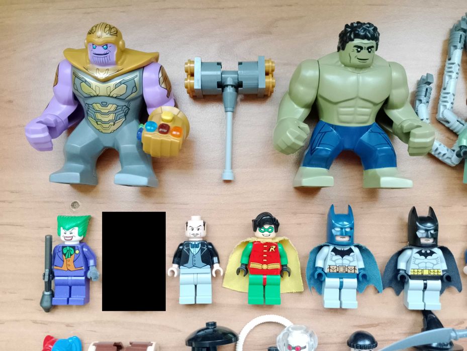 Coleção de Minifiguras LEGO de Vários Temas (Batman, StarWars, Marvel)
