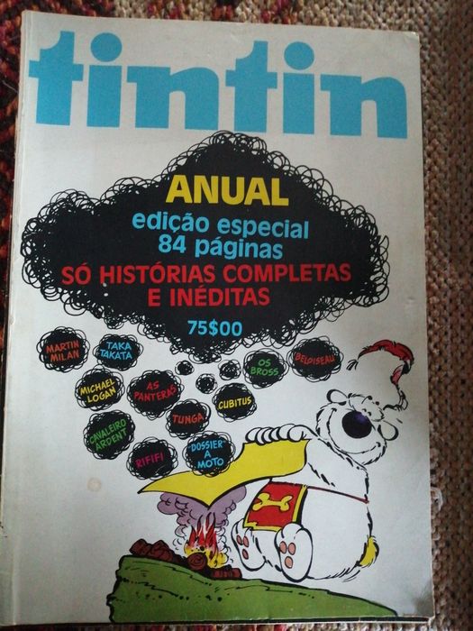 Tintin edição especial 1977