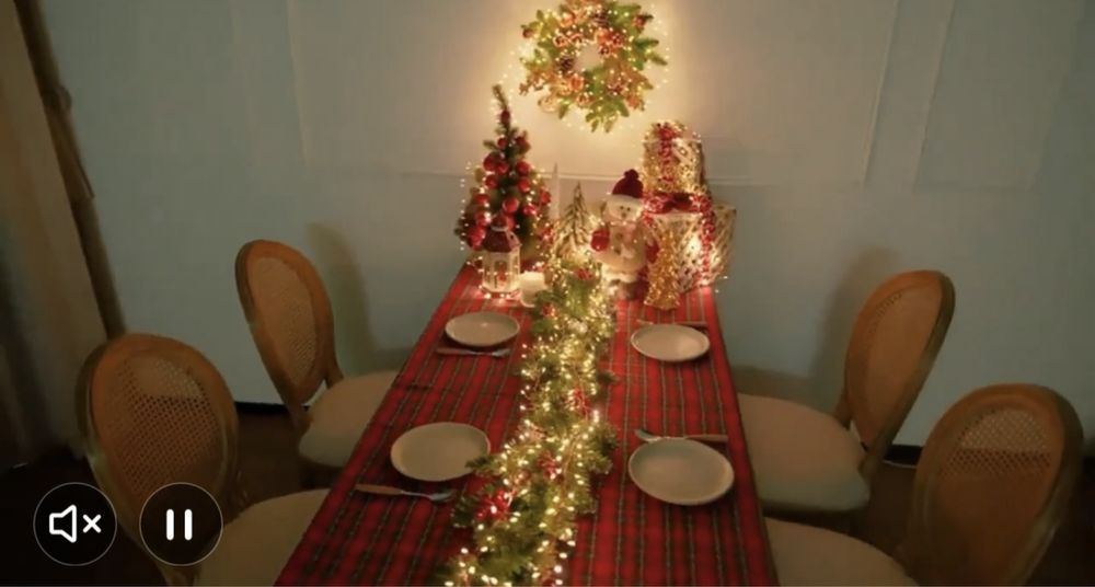 Гірлянда 300 led usb 11 метрів жовтий та 6 метрів біле світло