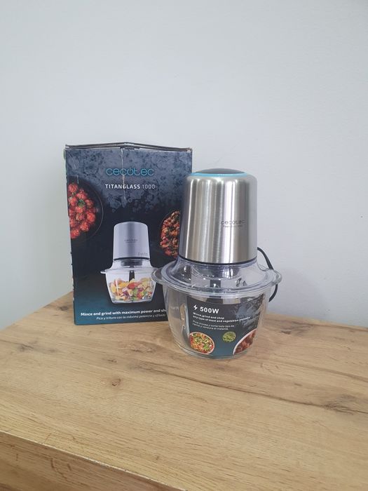 Rozdrabniacz do warzyw i lodu Cecotec Titanglass 1000
