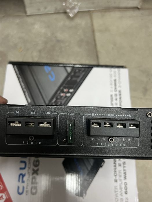 Wzmacniacz crunch gpx600.2
