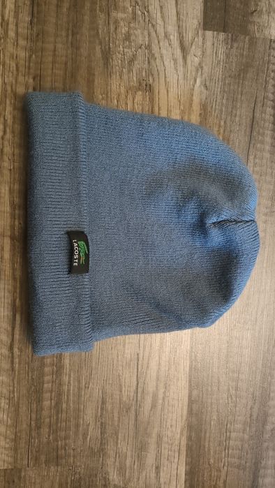 świetna czapka LACOSTE w super stanie