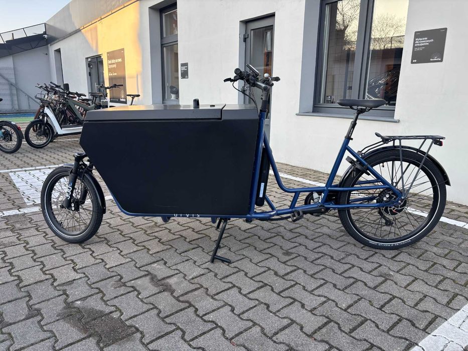 Rower elektryczny cargo Urvis Business ze skrzynią - Wyprzedaż!