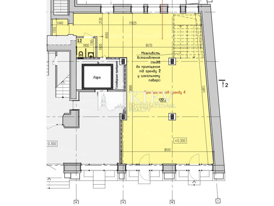 Оренда фасадних приміщень у центрі Києва, Фасад Майдан Незалежності