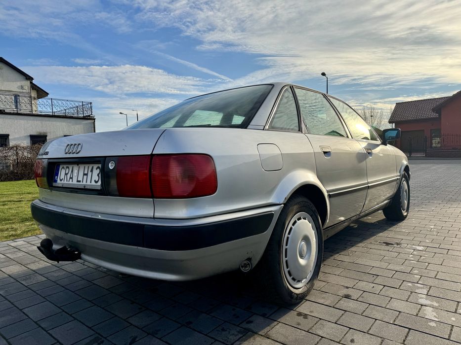 Audi 80 B4 1.8 LPG 1991r. Szyberdach, Hak