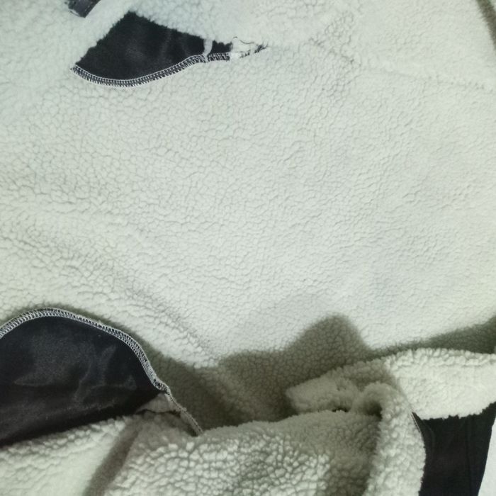 Casaco de pele com pelo de borreguito