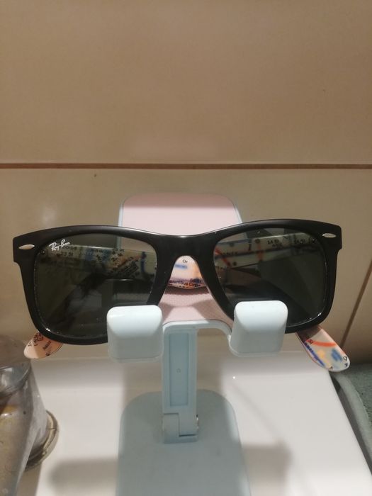 Okulary Ray ban w pokrowcu Emporio armani