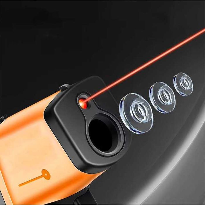 TERMOMETR na podczerwień laserowy pistolet bezkontaktowy miernik LCD