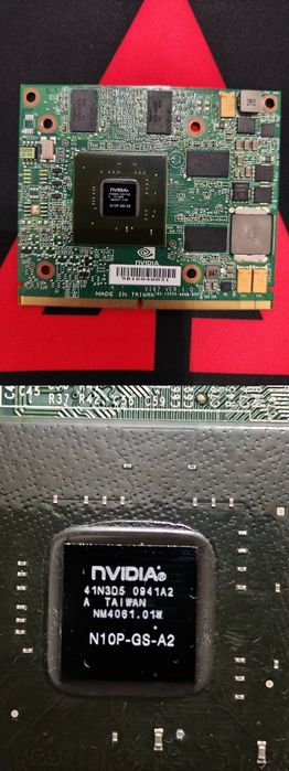 Karta graficzna Nvidia GeForce GT 240M N10P-GS-A2