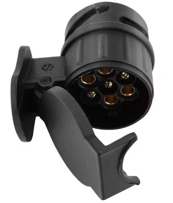 Adaptador elétrico 13 para 7 pinos, reboque, atrelado