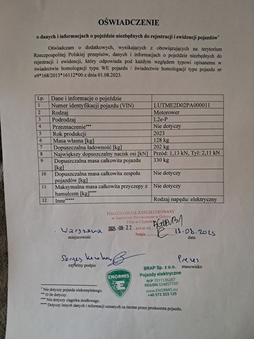 Motorower trójkołowy elektryczny trzyosobowy