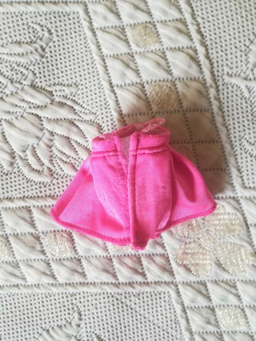 Vestido Rosa para Boneca pequena