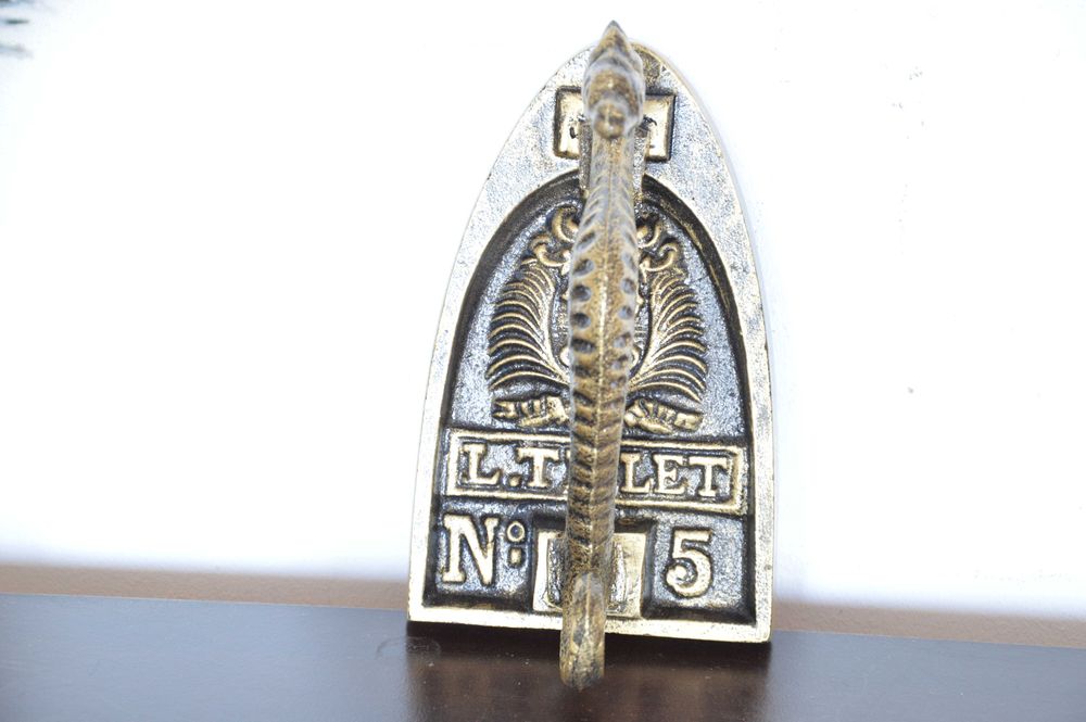 ŻELAZKO wyjątkowe żeliwne przedwojenne sygnowane