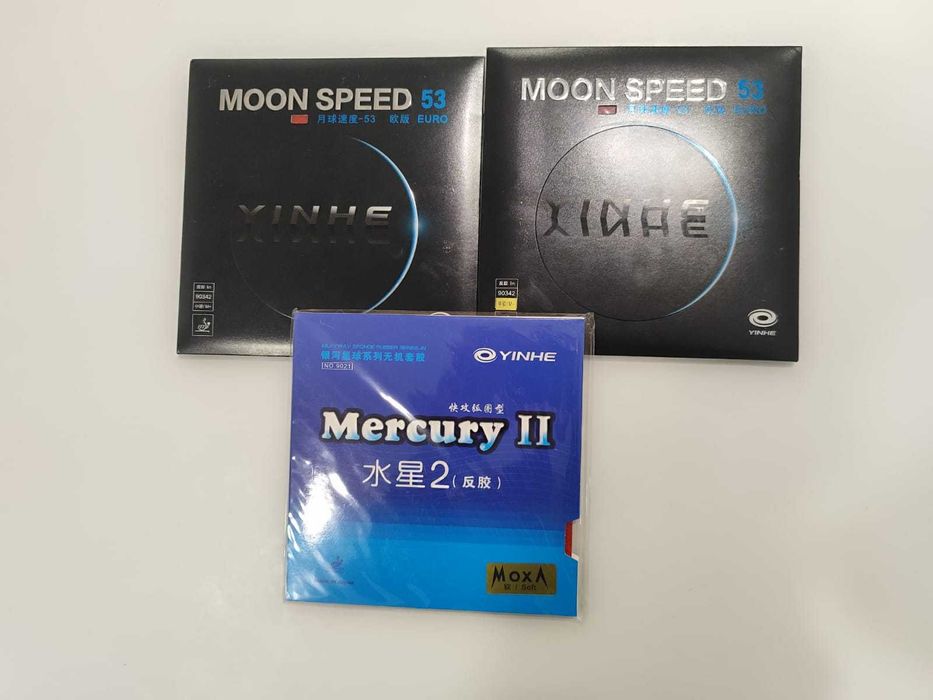 Накладки Yinhe Moon Speed #53 Euro та Mercury 2 | Нові | Оригінал