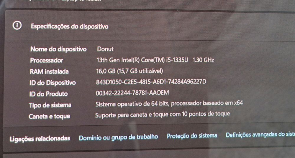 HP Envy x360 15” (i5 13ª Gen, 16GB RAM, 1TB SSD) — Portátil 2 em 1, ex