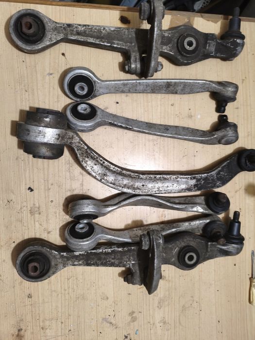 Wahacze + Sworzenie passat b5 / audi gorne dolne banan