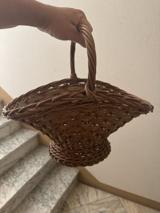 Cesto de verga antigo