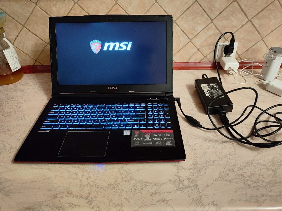 Laptop 15,6 cala GP62MVR 6RF Leopard Pro